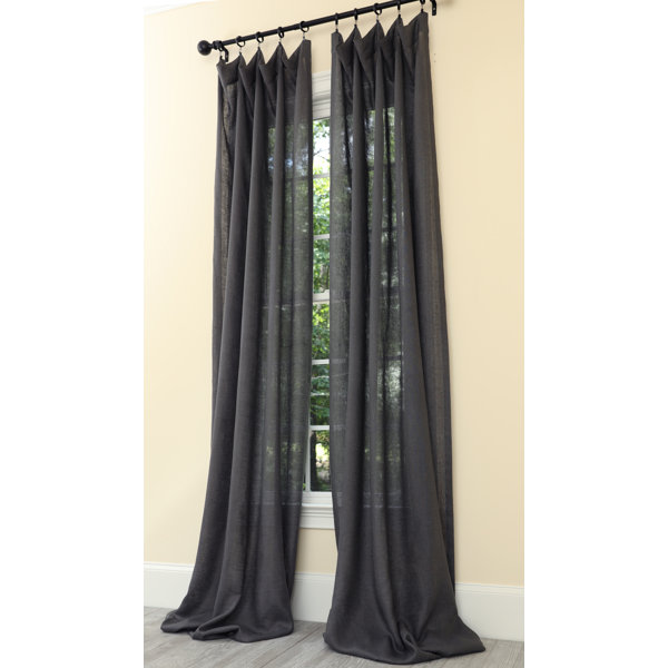 Bellagio Linen Curtains Wayfair Ca