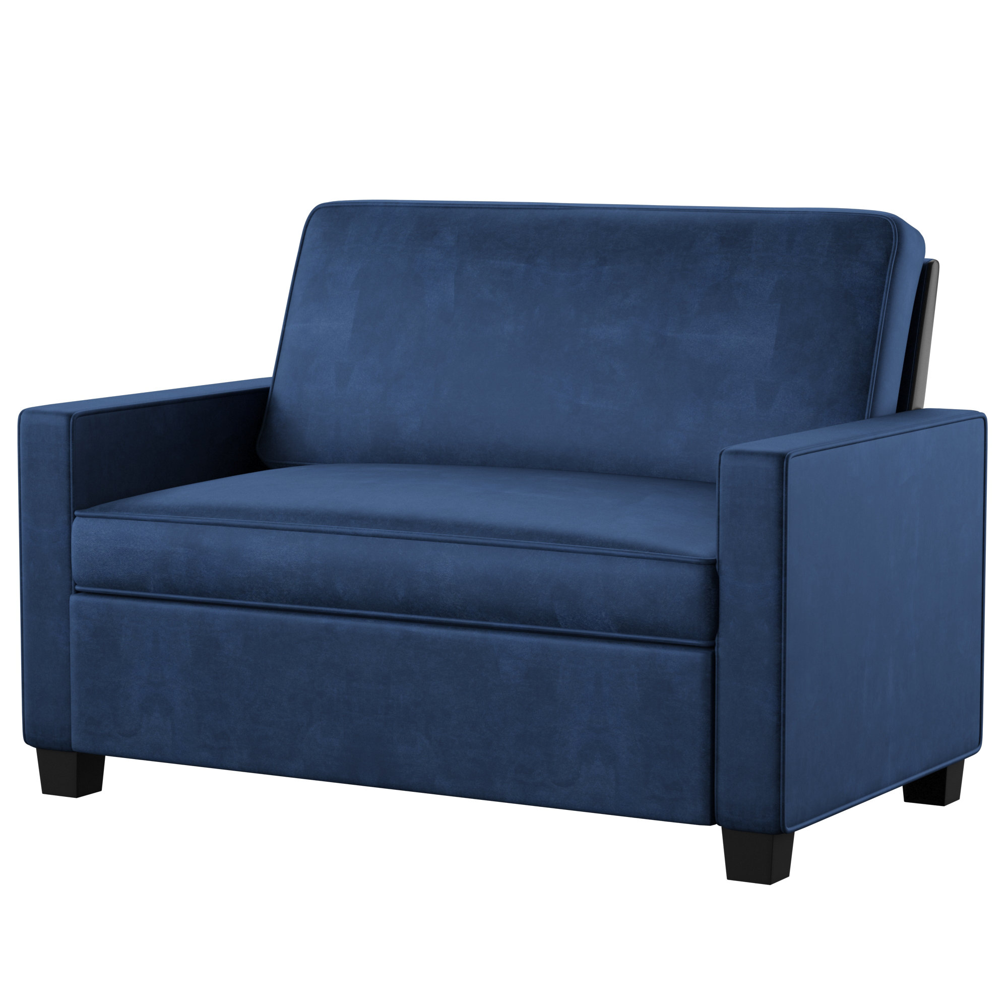 Mercury Row Cabell 54 Square Arm Sofa Bed Reviews Wayfair Cabell 54 Square Arm Sofa Bed