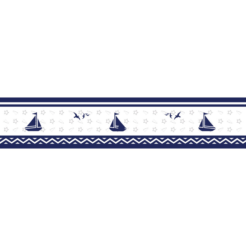 Geenny Nautical Explorer 6 X 180 Wallpaper Border Wayfair