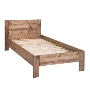 Massivholzbett Borneo Light von PPHUQuality