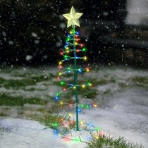 17"H x 14"W Illuminated Joy Window Silhouette Christmas Holiday Decor 