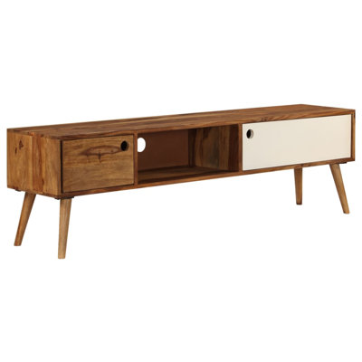 Bani Solid Wood TV Stand for TVs up to 50''