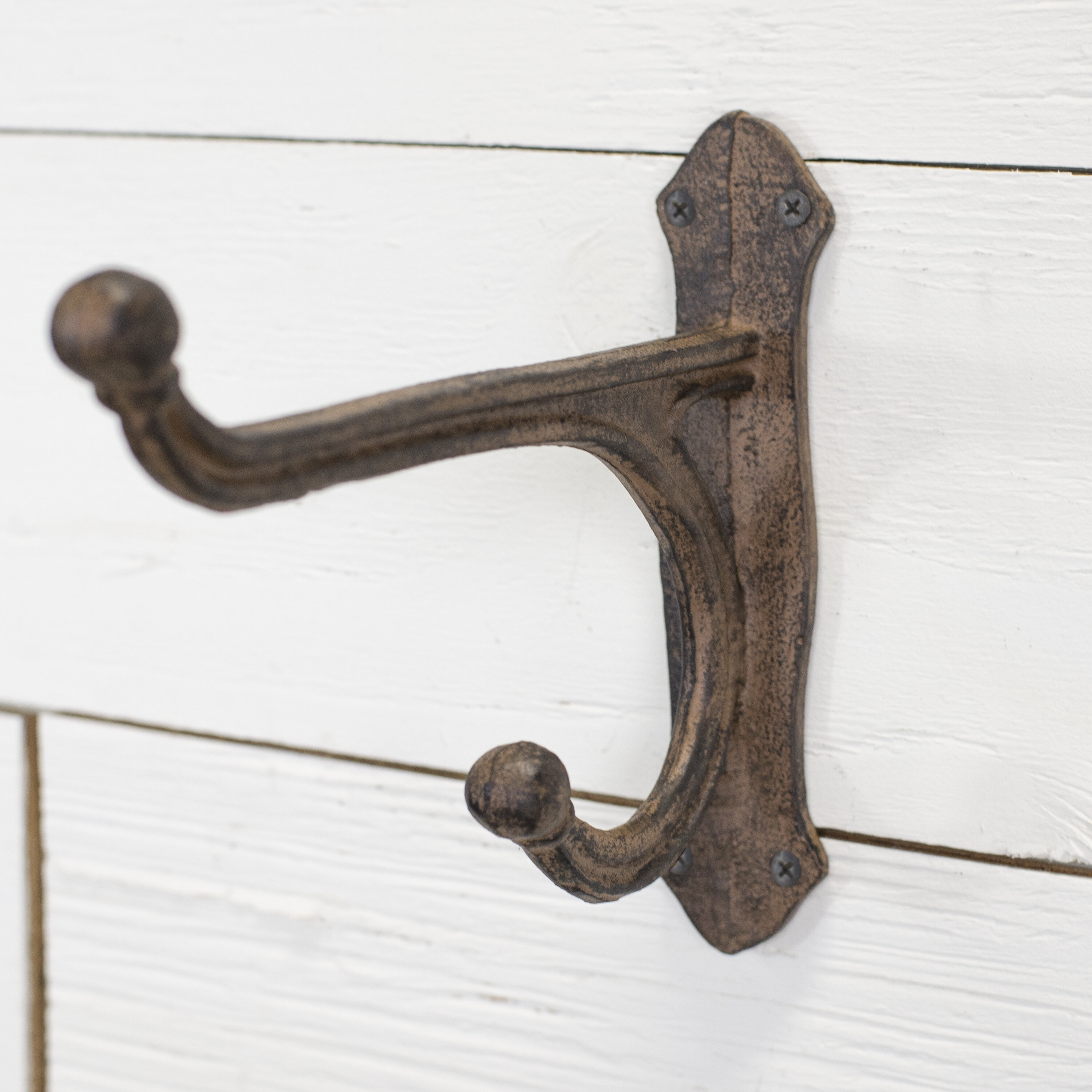 iron wall coat rack