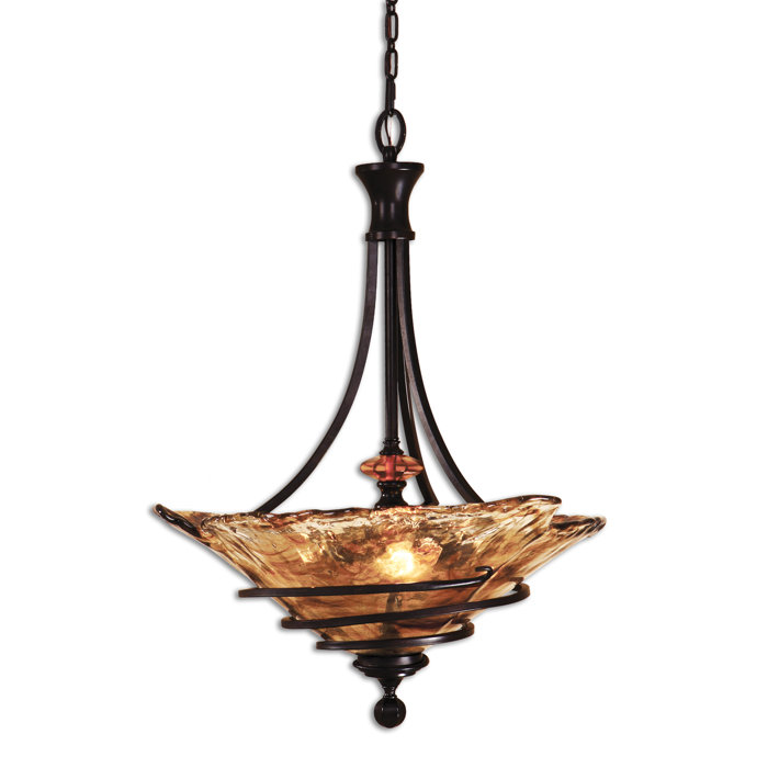 Soukaina 3 Light Single Bowl Pendant Soukaina 3 Light Single Bowl Pendant