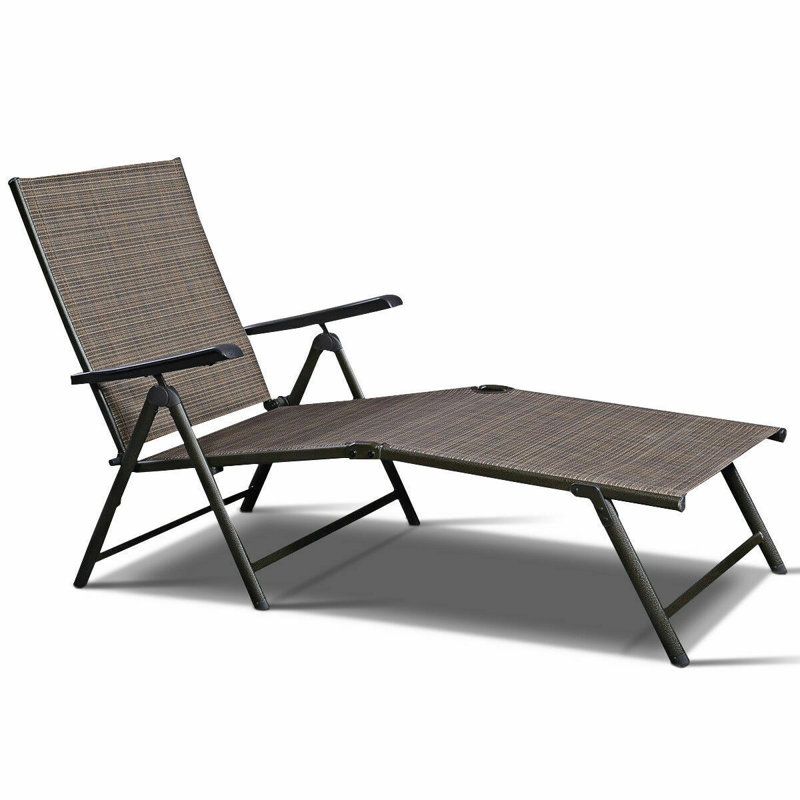 Rosecliff Heights 2pcs Pool Chaise Lounge Chair Recliner Outdoor Patio Furniture Adjustable New Wayfair Ca