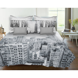 New York Mets Bedding Wayfair Lauren Taylor New York Reversible Comforter Set