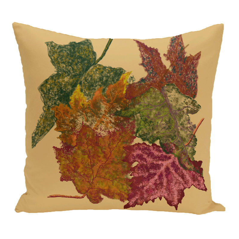 Three Posts Byrnedale Autumn Outdoor Throw Pillow Reviews Wayfair