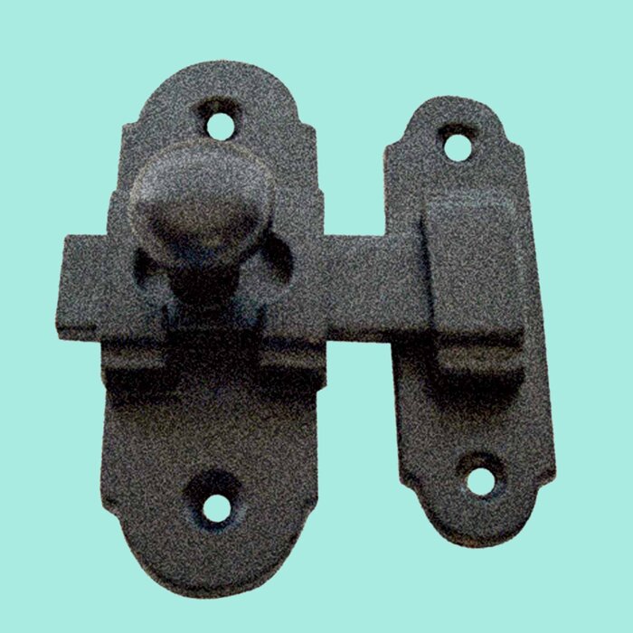 The Renovators Supply Inc Wrought Iron Cabinet Slide Latch