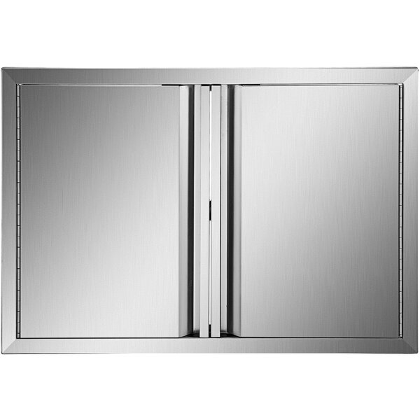 BBQ ISLAND STAINLESS STEEL DOUBLE ACCESS DOOR USA NEW 31" OUTDOOR KITCHEN 