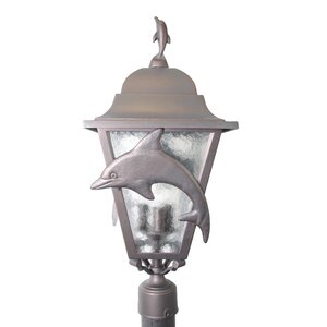 Americana Dolphin Series 3-Light Lantern Head