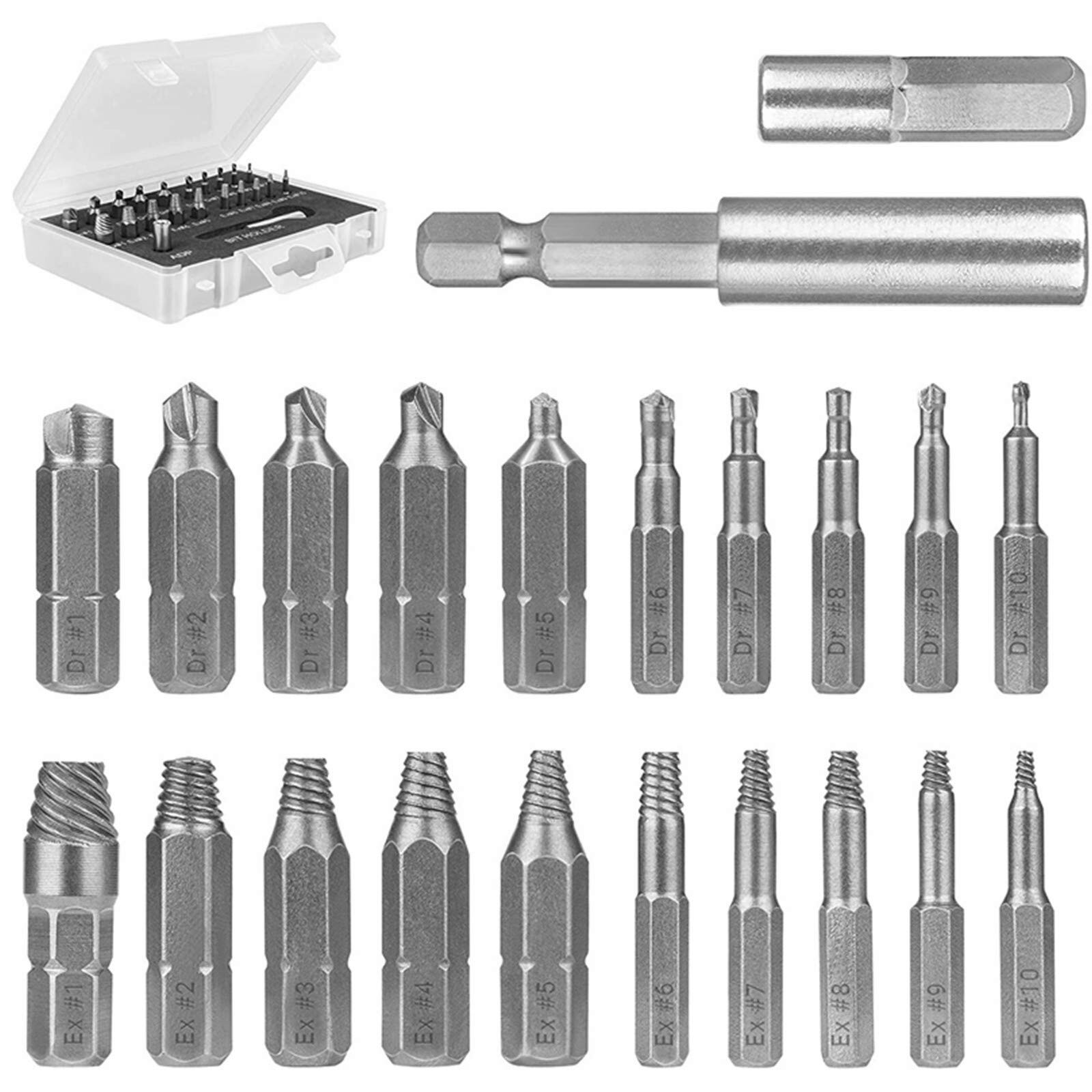 #A Screw Extractor High Speed Steel Remover Stripped Screw Use for Industrial Screw and Bolt Removal Stripped Screw Tap