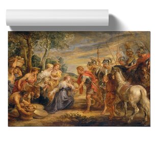 Alte Meister Peter Paul Rubens Kunstdruck Landschaft mit dem Regenbogen 