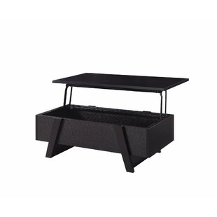 Grunwald Lift Top Extendable Sled Coffee Table With Storage By Wrought Studio