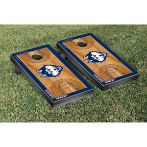 NCAA Basketball Court Cornhole Game Set
