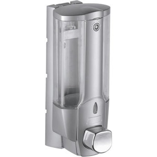 Wall Mounted Soap Dispensers You Ll Love Wayfair Knecht Wall Mounted Pump Soap And Lotion Dispenser With Lock System