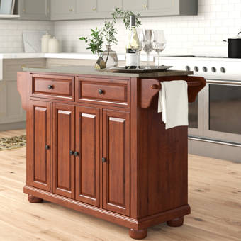 Darby Home Co Seddon Kitchen Island Reviews Wayfair