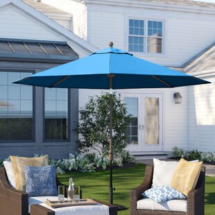 Sunbrella Spa Blue Umbrella Wayfair