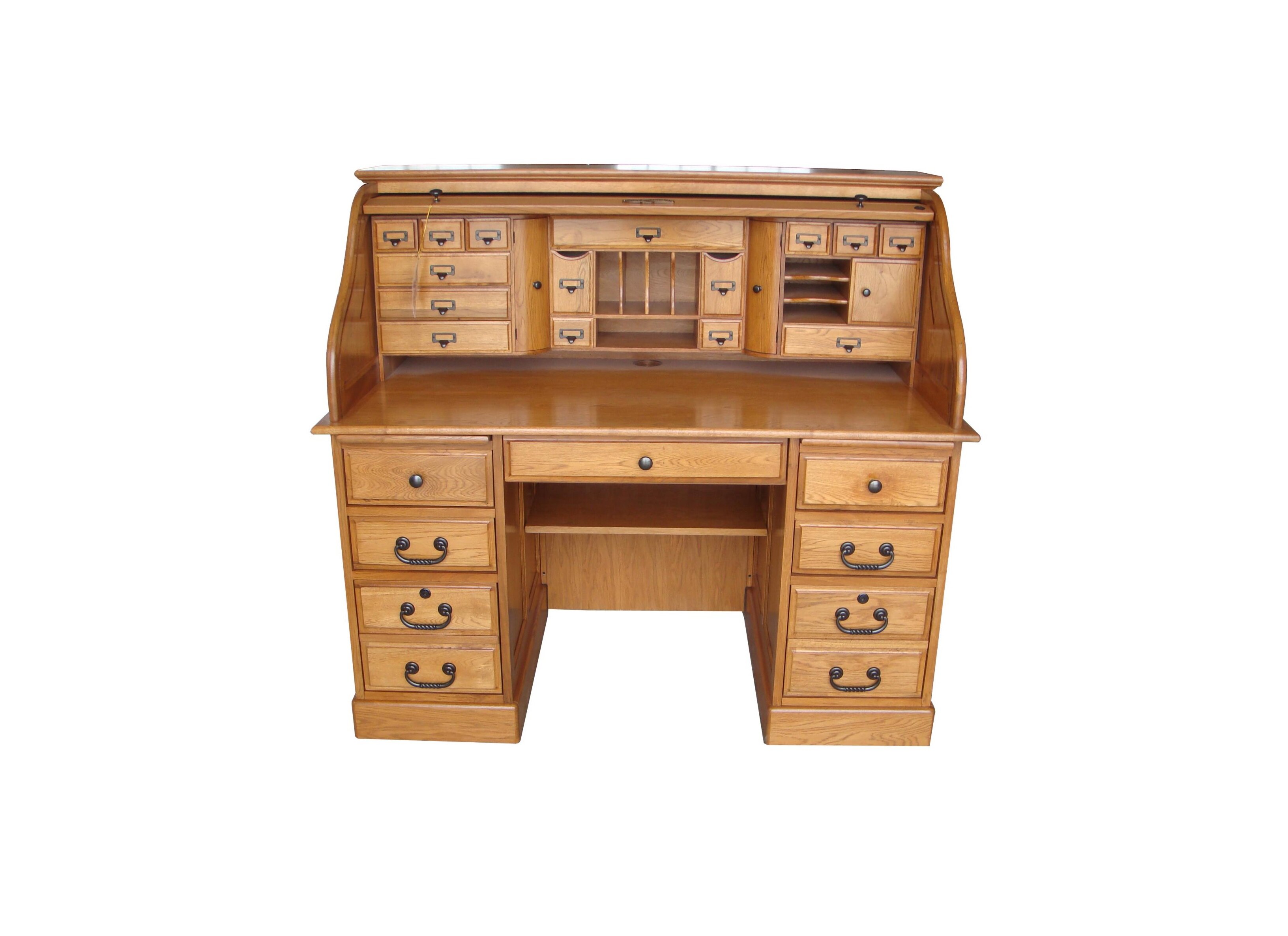 Chelsea Home Solid Wood Secretary Desk With Hutch Reviews Wayfair