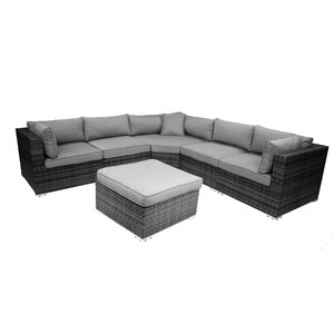 India 6 Piece Sectional Group with Cushion