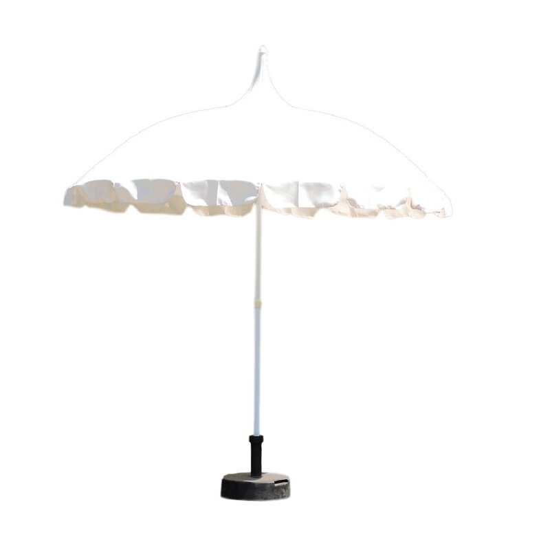 Freeport Park Pagoda Patio Umbrella Natural Wayfair Co Uk