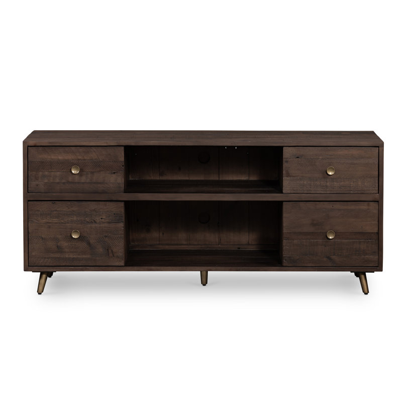 Foundry Select Higgin Solid Wood Tv Stand For Tvs Up To 50 Wayfair