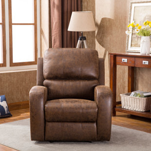 Joe Power Power Recliner by Alcott Hill