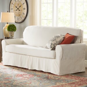 Box Cushion Sofa Slipcover