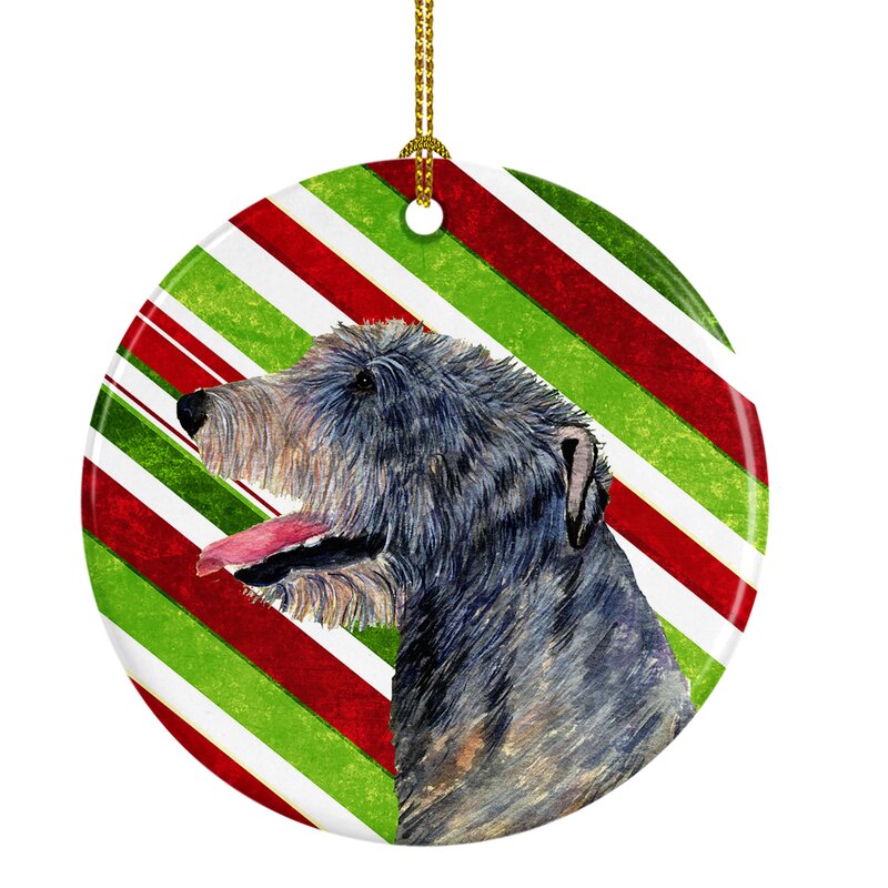 Irish Wolfhound Angel Ornament