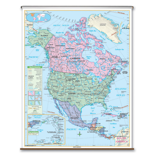 Map Of North America Wayfair