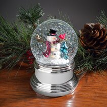 Christmas Snowball Nativity set Holy Family Waterball Christmas Ornament Snow 