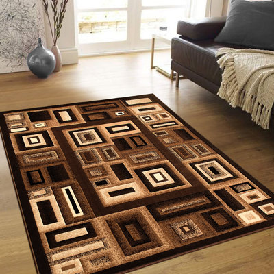 brown rug