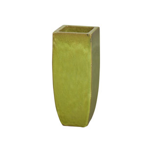 Tall Ceramic Pots Wayfair Square Tall Ceramic Pot Planter
