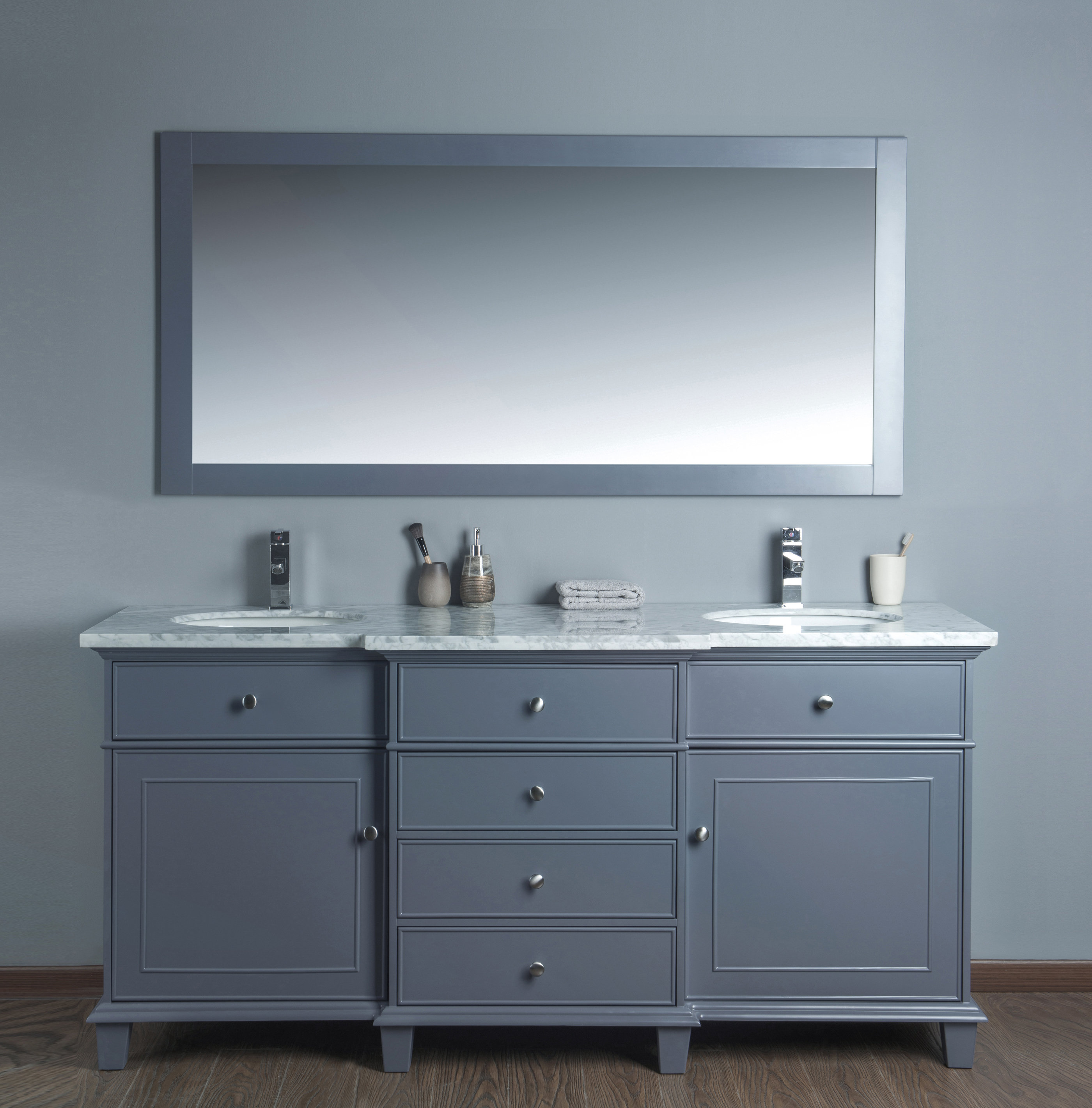 Birch Lane 72 Double Bathroom Vanity Set With Mirror Reviews Birch Lane 72 Double Bathroom Vanity Set With Mirror Reviews