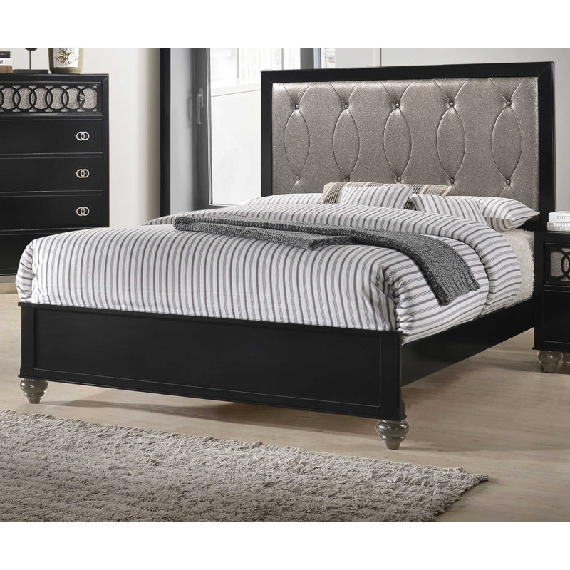 Canora Grey Odion Tufted Upholstered Low Profile Standard Bed Wayfair