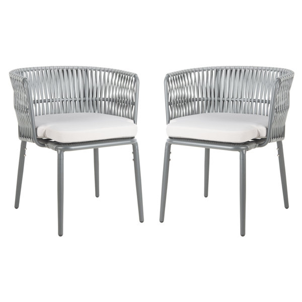 Taylor Rope Patio Dining Chair With Cushion Allmodern