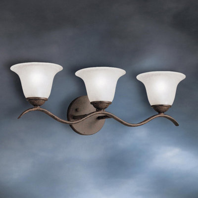 INCOMPLETE Cayman 3-Light Vanity Light