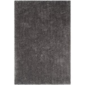 Dax Shag Hand-Tufted Gray Area Rug