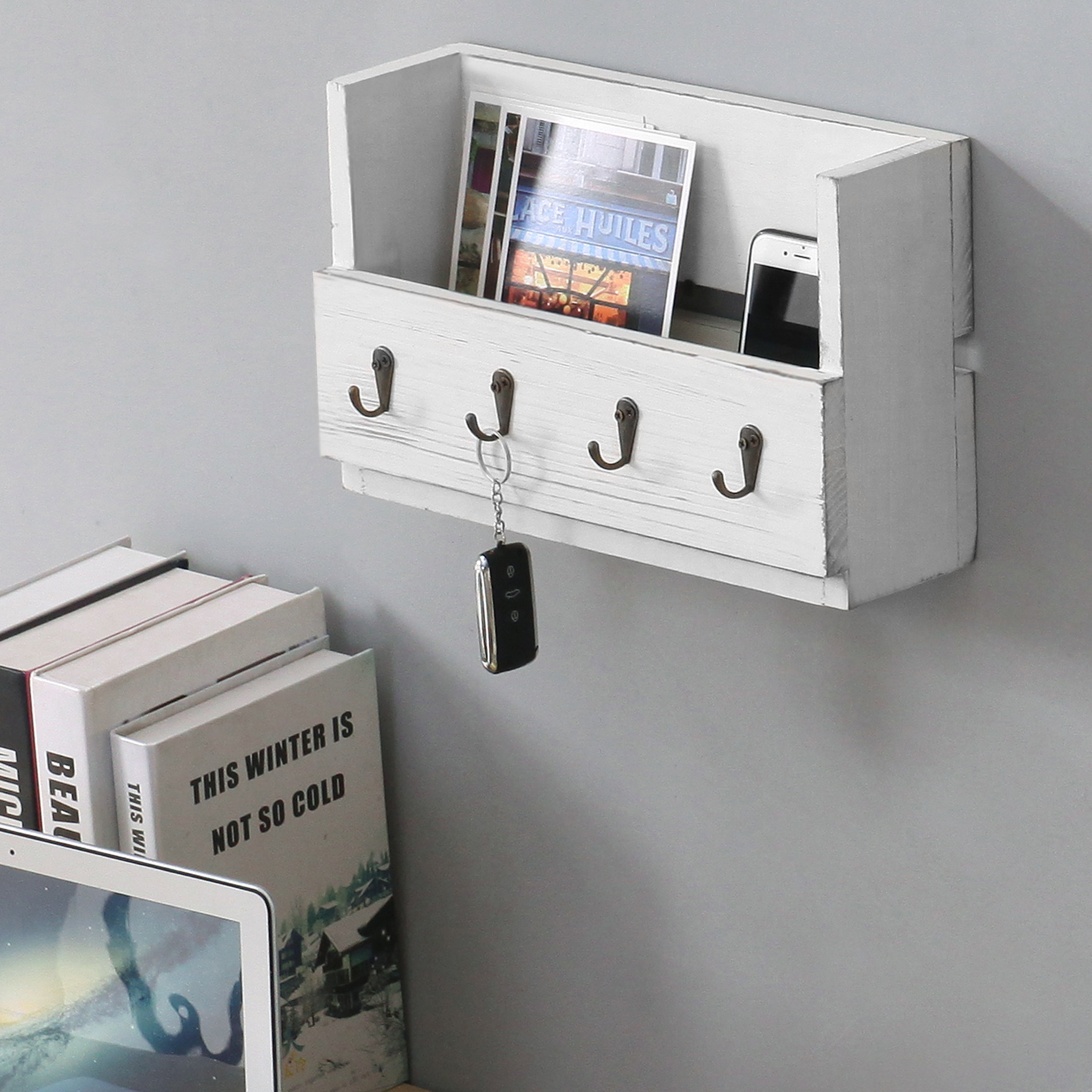 letter holder and key rack