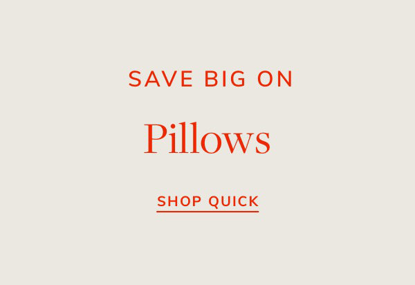 Pillow Sale