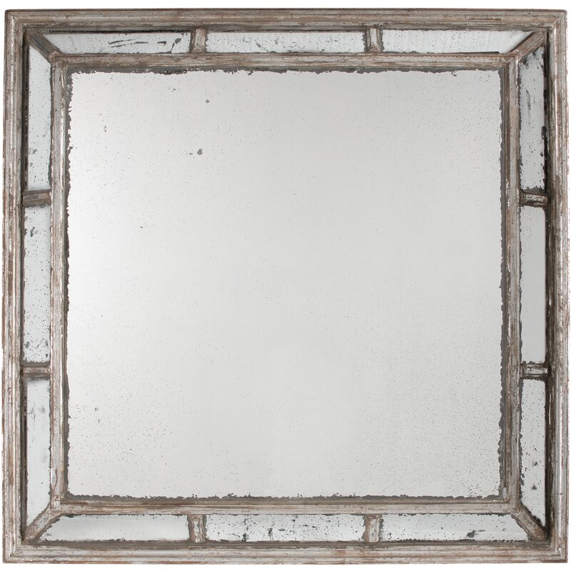 Wibaux Wood Framed Wall Accent Mirror