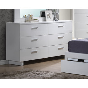 Branchville 6 Drawer Double Dresser by A&J Homes Studio