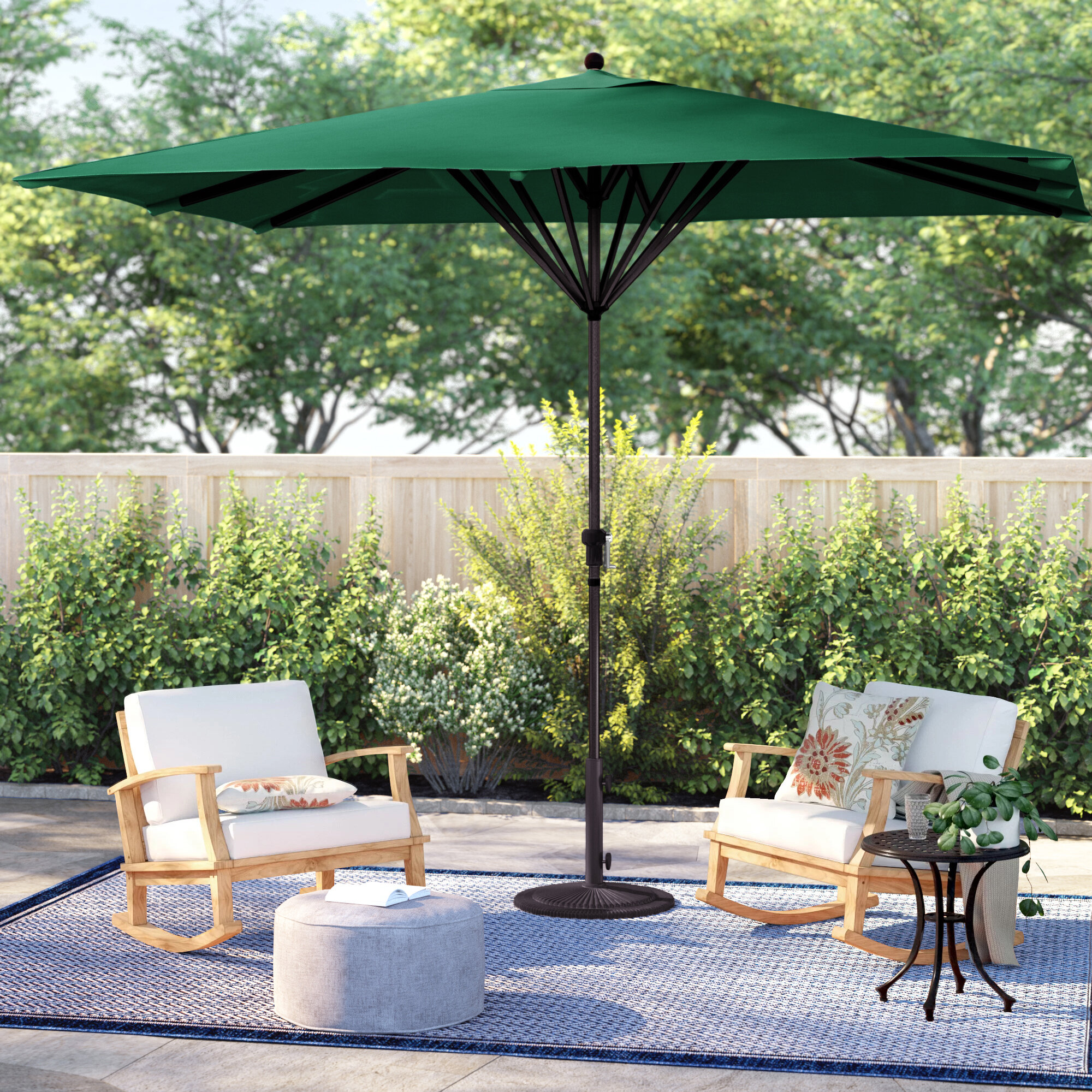 Canvas Patio Umbrellas You Ll Love In 2020 Wayfair