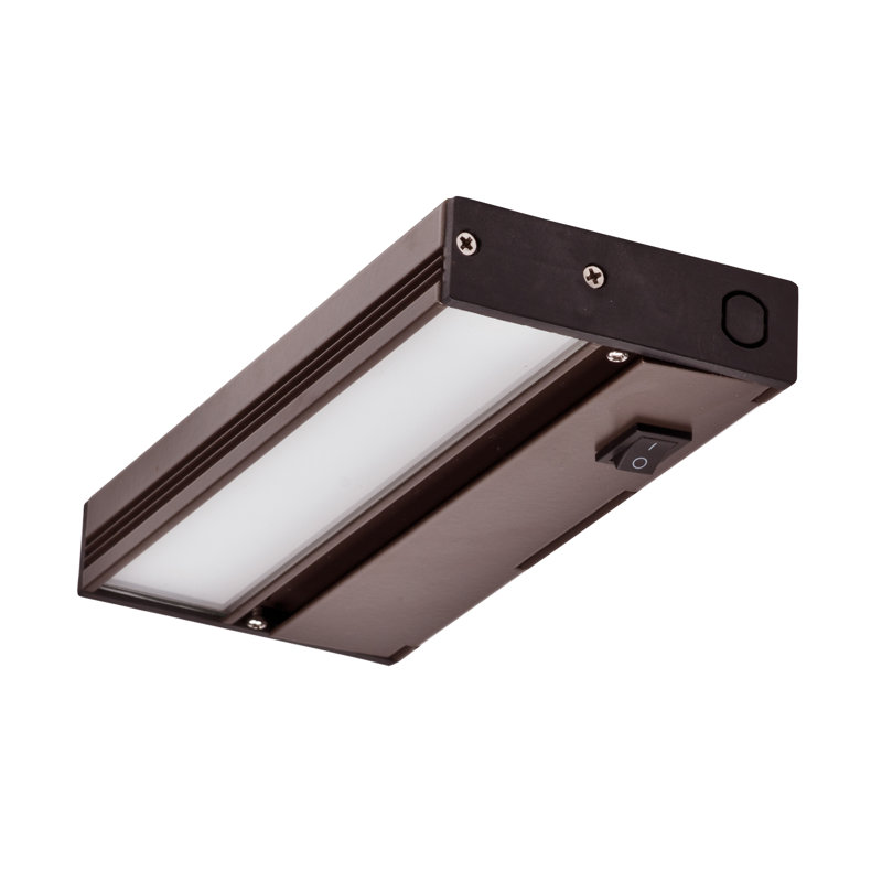 Nicor Lighting Slim Dimmable Led 8 Under Cabinet Bar Light Wayfair