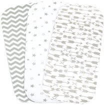 Baby Doll Baby Bassinet Sheet Cotton White 17 x 31 