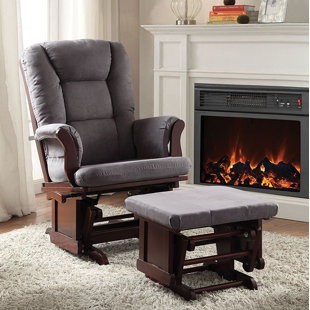 Go to store & view more images Red Barrel Studio Groner Transitional Glider and Ottoman