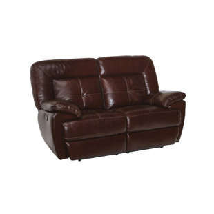Go to store & view more images Red Barrel Studio Doegolia Leather Power Reclining Loveseat