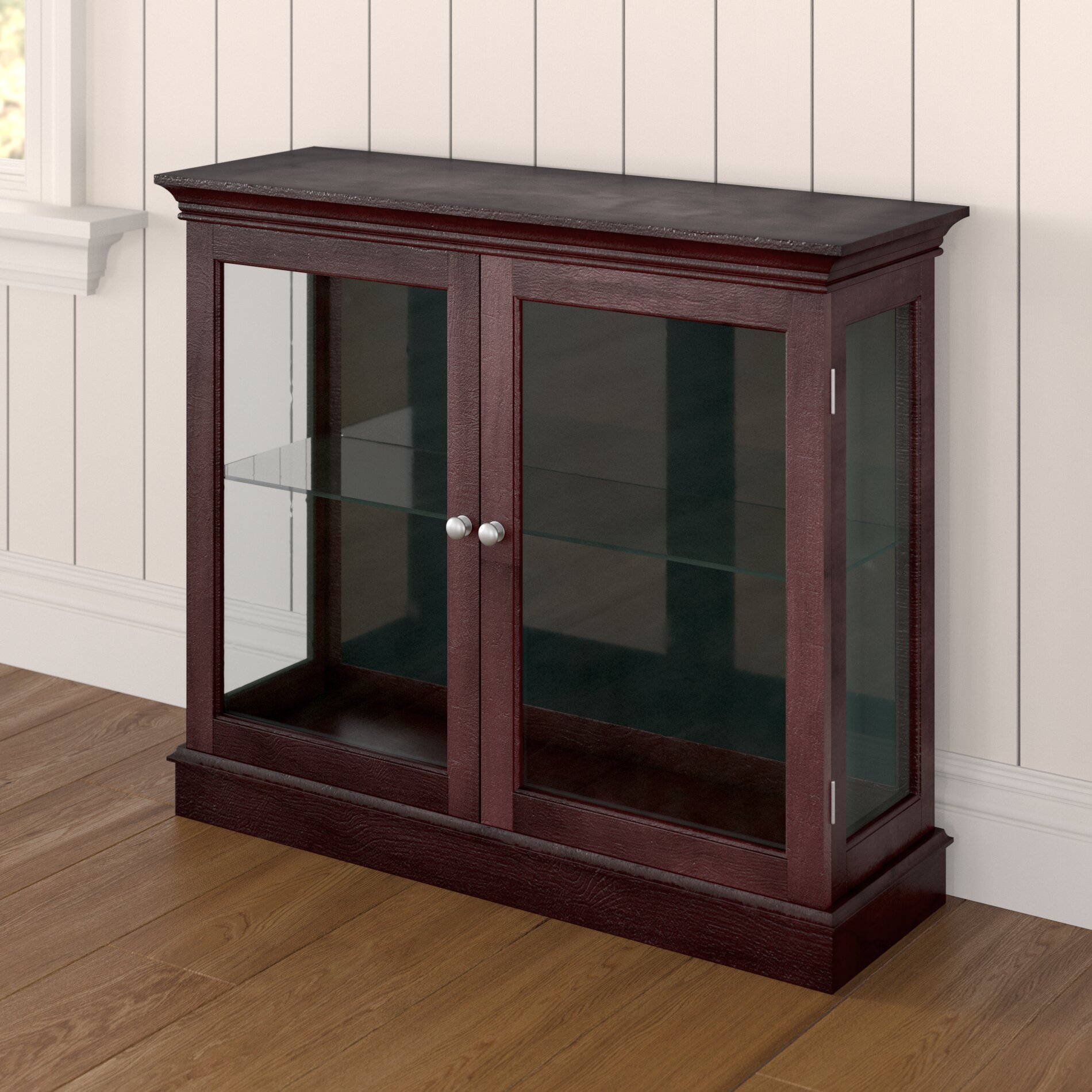 Three Posts Grantham Console Curio Cabinet Reviews Wayfair Co Uk