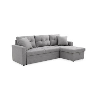 Go to store & view more images Clarke Sleeper Sectional by Ebern Designs