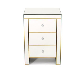 Go to store & view more images Seaman 3 Drawer Nightstand by House of Hampton