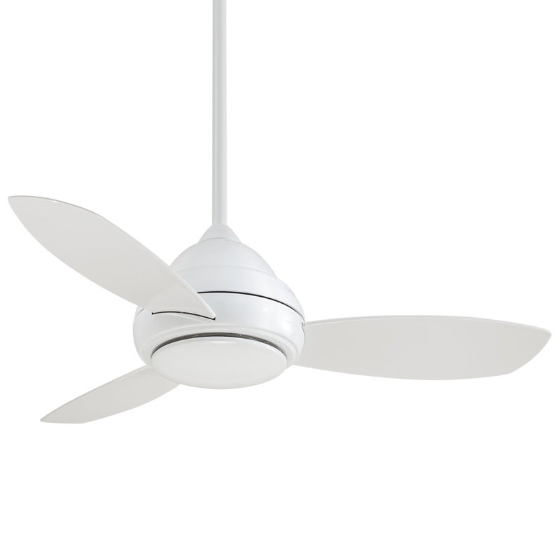 Minka Aire 44 Concept 3 Blade Led Ceiling Fan With Remote
